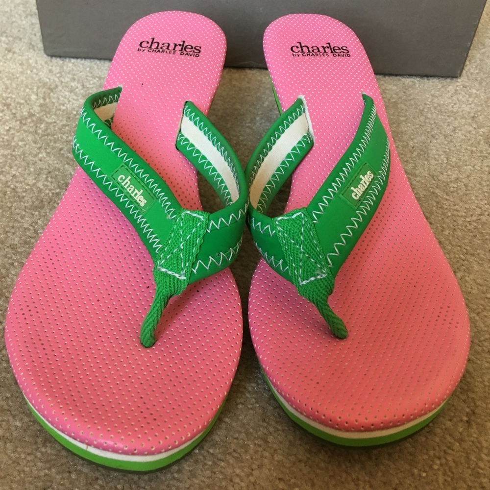 Charles Size 5 kitten heel sandals